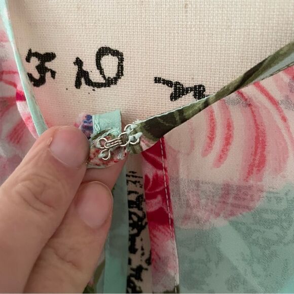 Mamalicious Floral Maternity/ Nursing Dress Occasion Size M - Picture 3 of 13